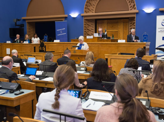 Euroopa Nõukogu Parlamentaarse Assamblee (ENPA) alaline komitee istung